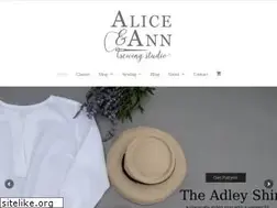Sites similar to aliceandann.com