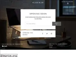 Sites similar to aliceblue.in