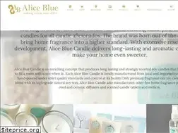 Sites similar to alicebluecandle.com