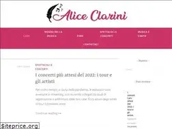 Sites similar to aliceclarini.it