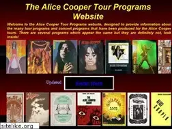Sites similar to alicecoopertourprograms.com
