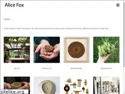 Sites similar to alicefox.co.uk