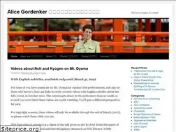 Sites similar to alicegordenker.wordpress.com