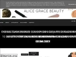 Sites similar to alicegracebeauty.com