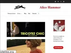 Sites similar to alicehammer.com