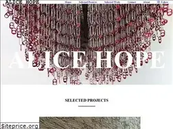 Sites similar to alicehope.com