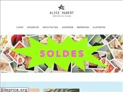 Sites similar to alicehubert.com