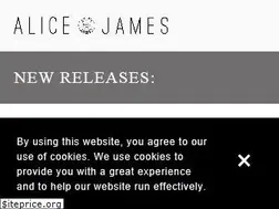 Sites similar to alicejamesbooks.org