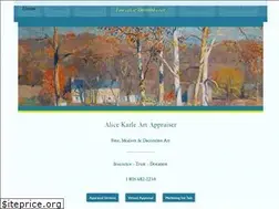 Sites similar to alicekarleappraiserfineart.com