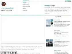 Sites similar to alicemarshall.com