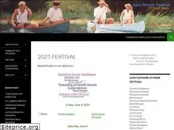 Sites similar to alicemunrofestival.ca