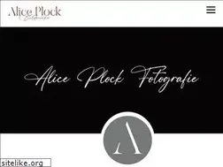 Sites similar to aliceplock.de
