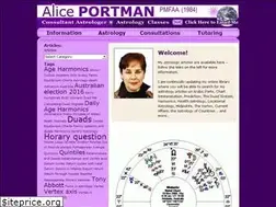 Sites similar to aliceportman.com