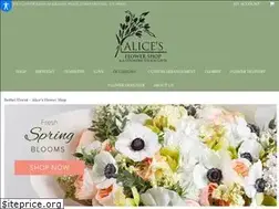 Sites similar to alicesflowershop.com