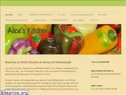 Sites similar to aliceskitchenathoneyhill.com