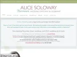 Sites similar to alicesolowayweddings.com