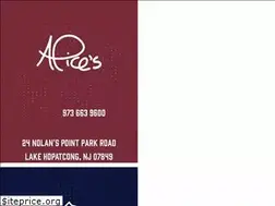 Sites similar to alicesrestaurantnj.com