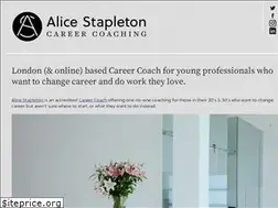 Sites similar to alicestapleton.com
