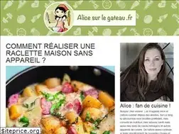 Sites similar to alicesurlegateau.fr