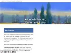 Sites similar to alicewhittenburg.com