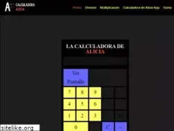 aliciacalculadora.net