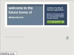 Sites similar to aliciacook.com