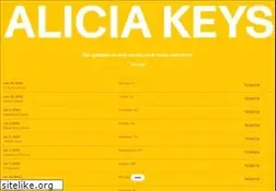 Sites similar to aliciakeys.com