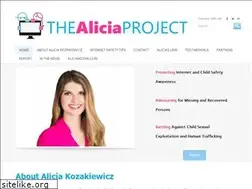 Sites similar to aliciaproject.org
