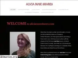 Sites similar to aliciaroseshares.com