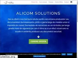 Sites similar to alicomsolutions.ro