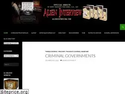 Sites similar to alieninterview.org