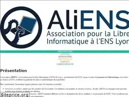 Sites similar to aliens-lyon.fr