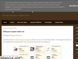 Sites similar to aliexpress-coupons.blogspot.com