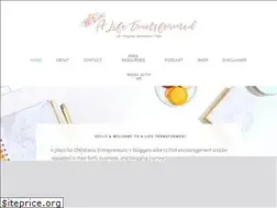 Sites similar to alifetransformedblog.com