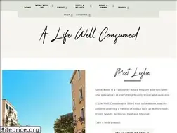 Sites similar to alifewellconsumed.com