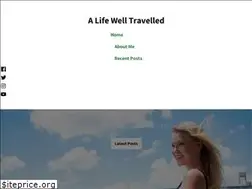 Sites similar to alifewelltravelled.co.uk