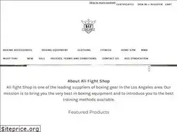 Sites similar to alifightshop.com