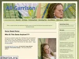 Sites similar to aligarrison.com