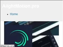 Sites similar to alightmotion.pro