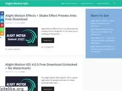 Sites similar to alightmotionapk.app