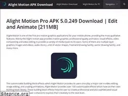 Sites similar to alightmotionapk.com