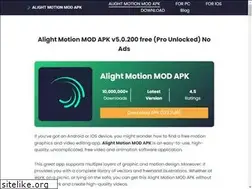 Sites similar to alightmotionapkiz.com