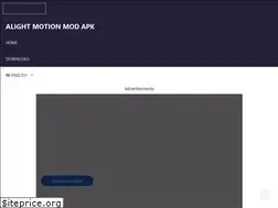 Sites similar to alightmotionmodapk.com
