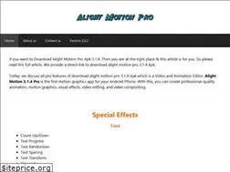 Sites similar to alightmotionpro.com