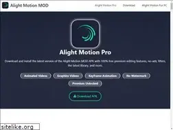 Sites similar to alightmotionpro.me