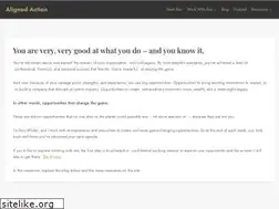 Sites similar to alignedaction.com