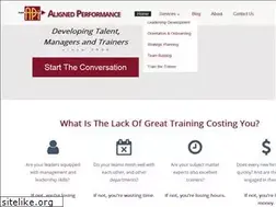Sites similar to alignedperformance.com