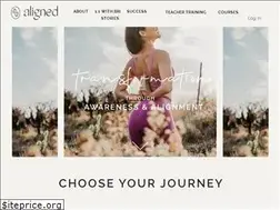 Sites similar to alignedyoga.com