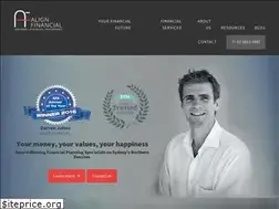 Sites similar to alignfinancial.com.au