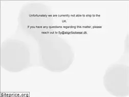 Sites similar to alignfootwear.co.uk